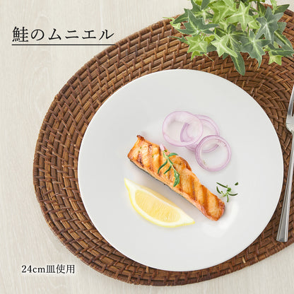 アリス 丸皿 ホワイト