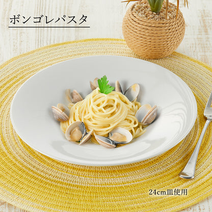 アリス 丸皿 ホワイト
