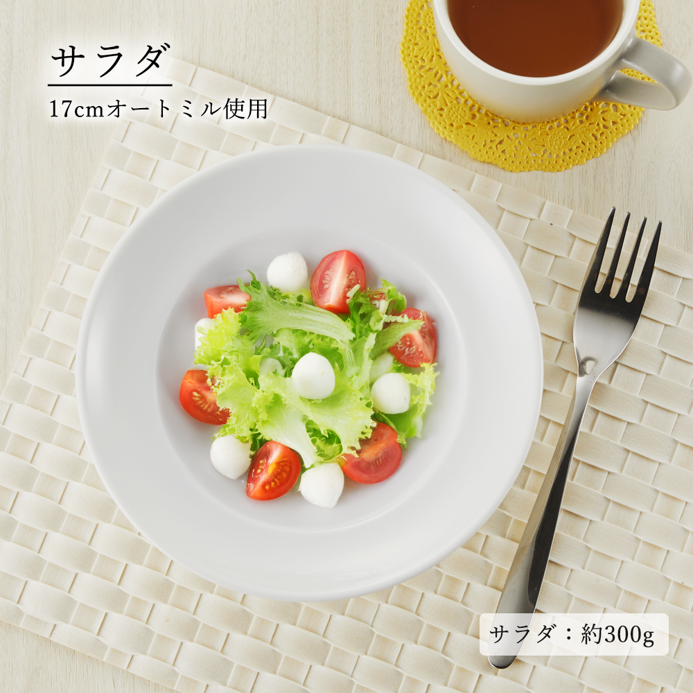 スパツィオ 深皿 ホワイト