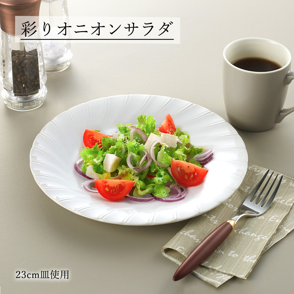 ホワイトシェル 丸皿 ホワイト