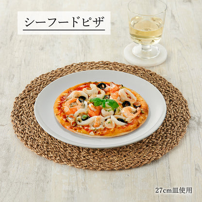 メタシェイプ 丸皿 ホワイト
