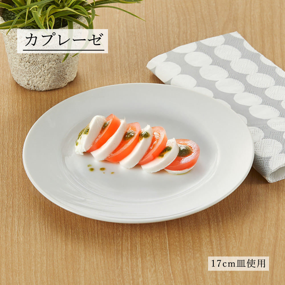 リムシェイプ 皿 ホワイト