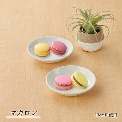 和風中華 メタ玉深皿 粉引