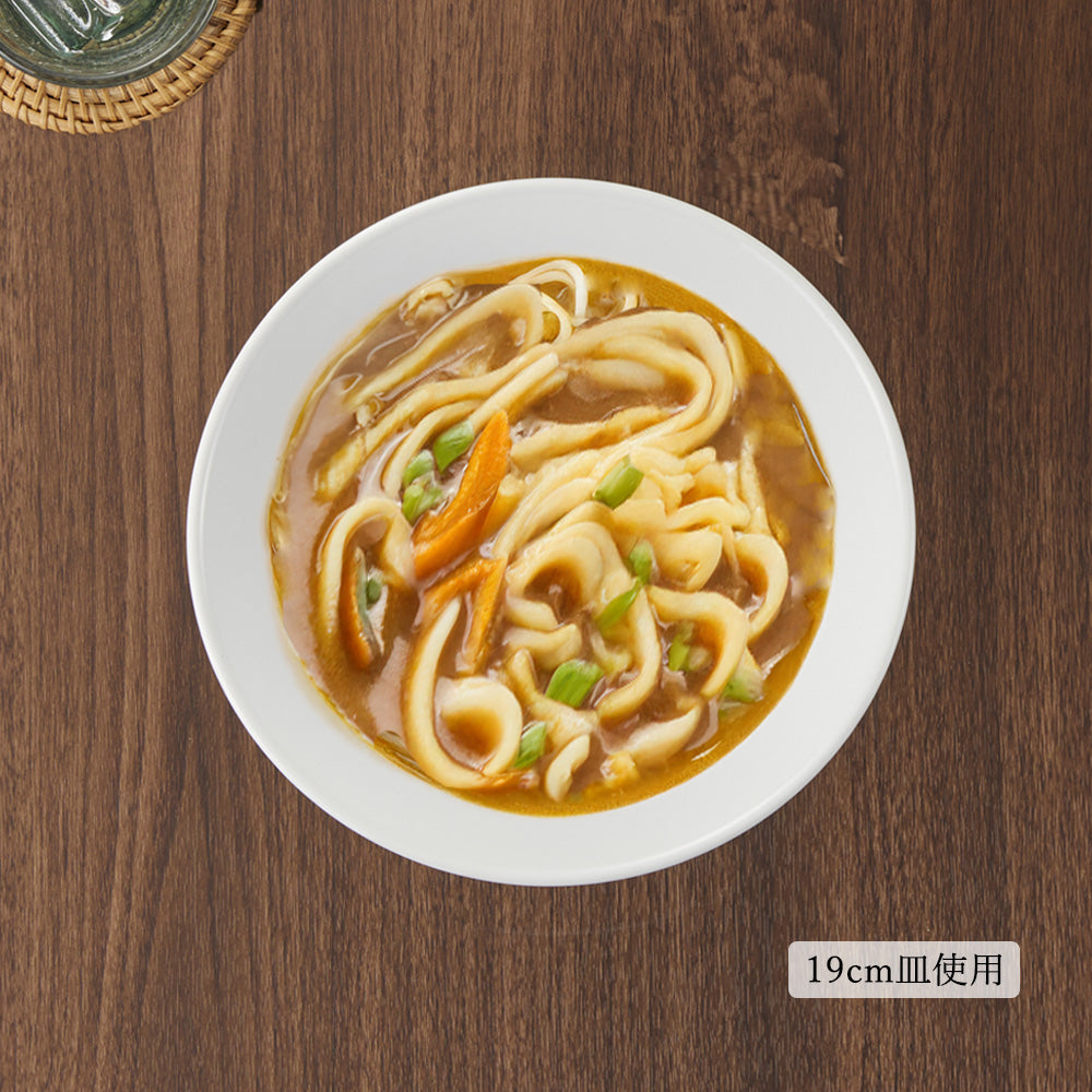 白中華 切立深丼 ホワイト