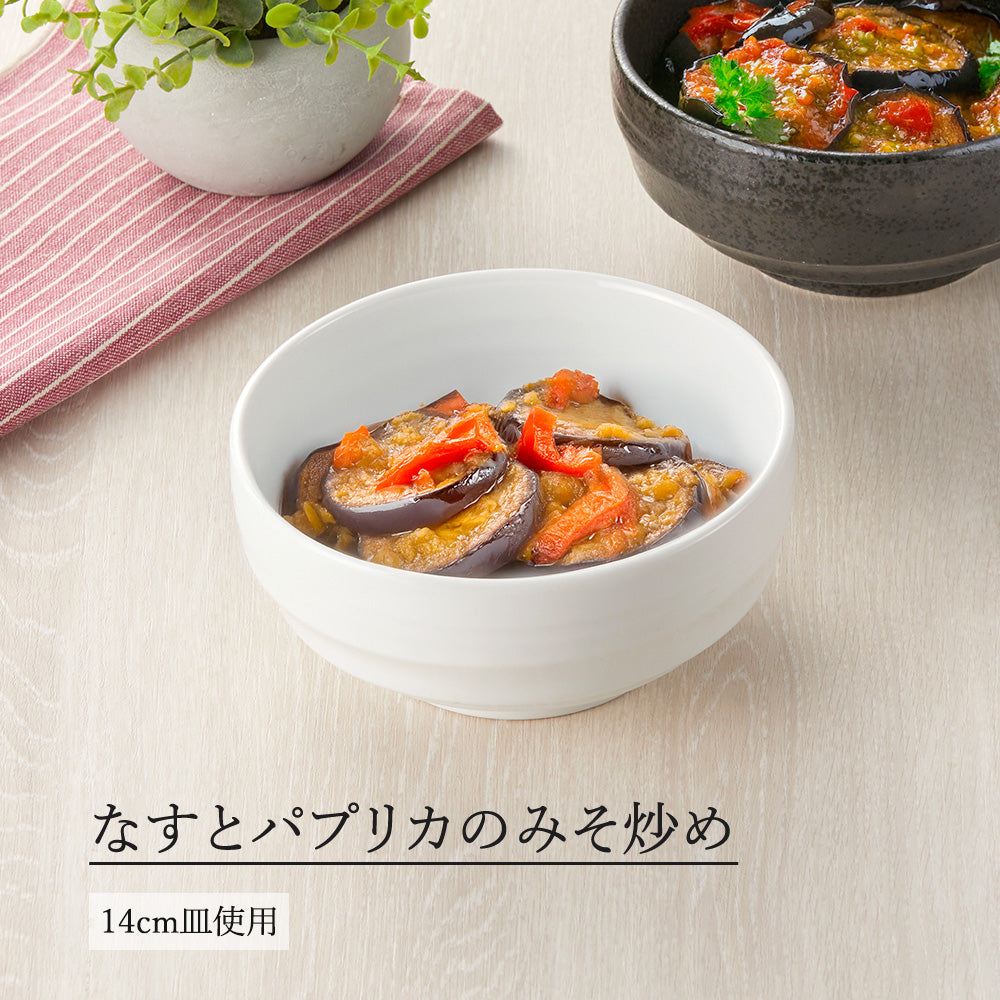 鳴門 深鉢 ホワイト