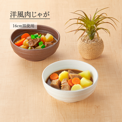 鳴門 深鉢 粉引