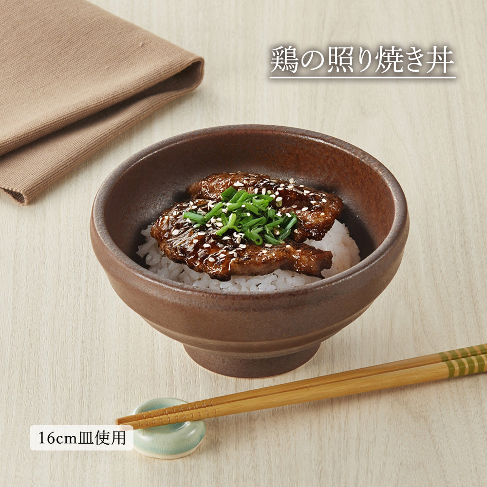 鳴門 玉丼 赤茶備前