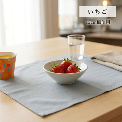 水明 浅ボール 粉引