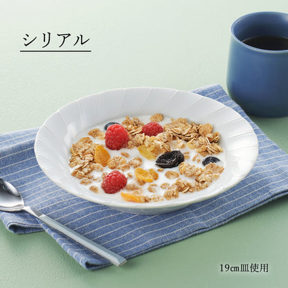 ホワイトシェル 深皿 ホワイト